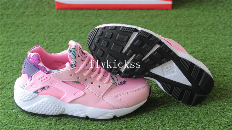 Nike Air Huarache Pink Flower